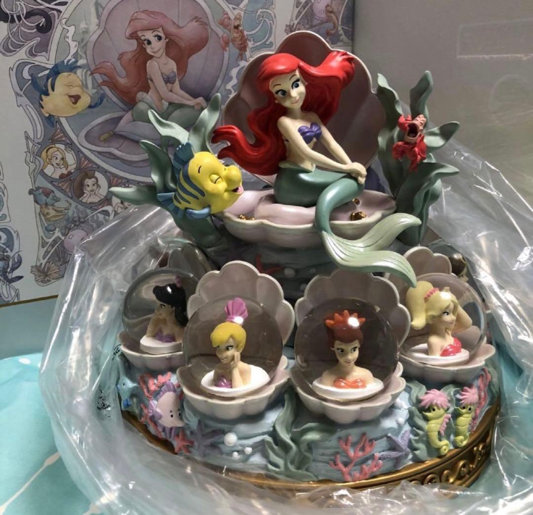 ディズニーストア　アリエル　リトルマーメイド スノードーム　スノーグローブ