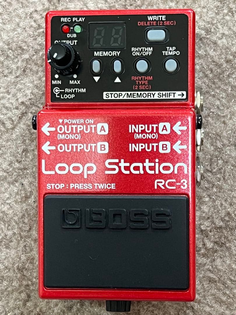 美品‼️動作品❗️BOSS RC-3 Loop Station アダプター付き❗️