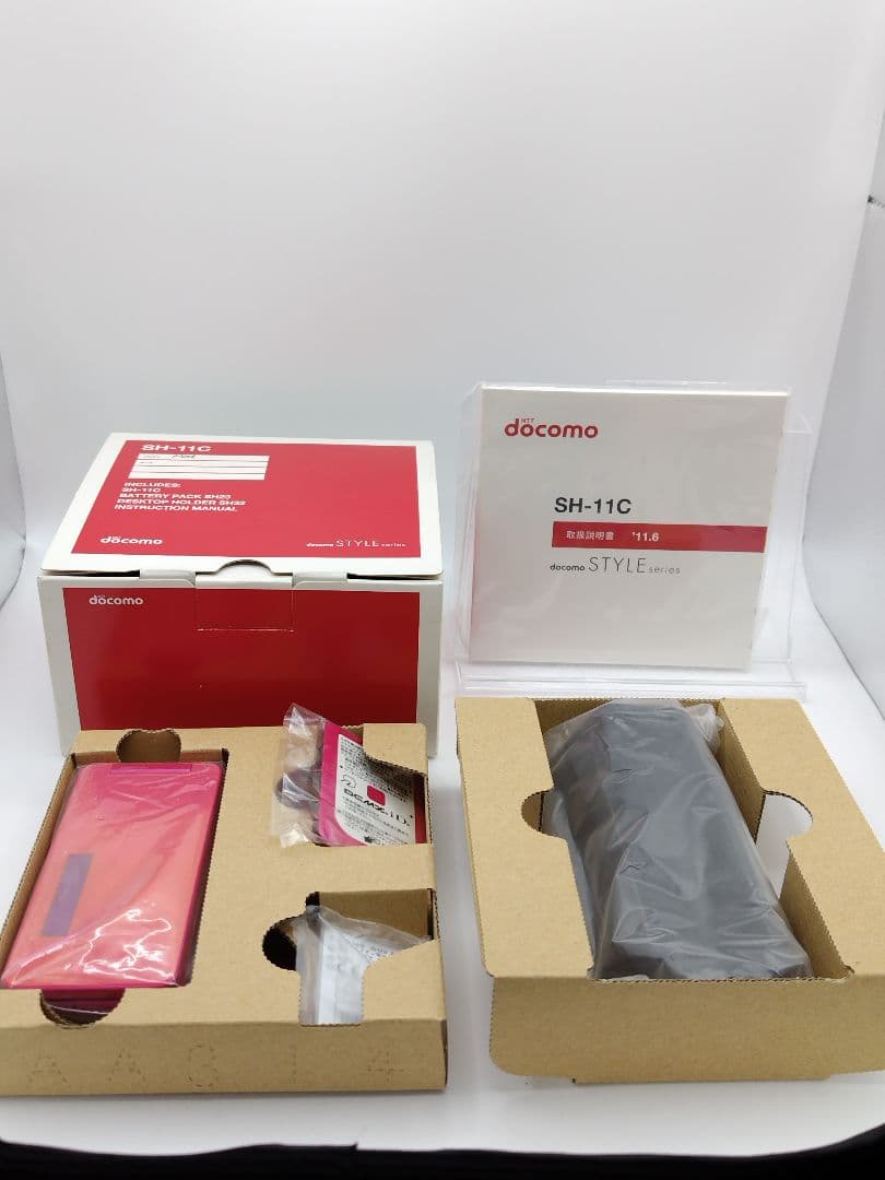【お得！AC充電器付】docomo SHARP SH-11C ピンク 新品未使用