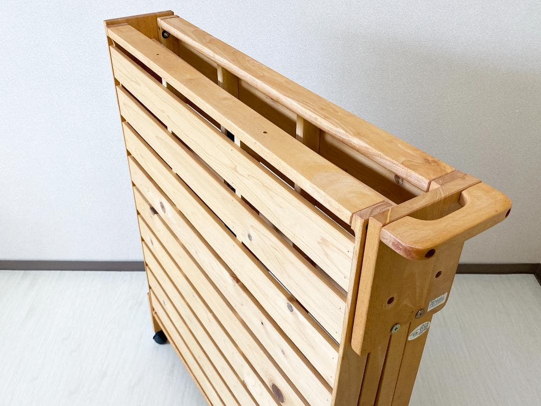 中居木工 シングル 折り畳みベッド すのこ NK-2500