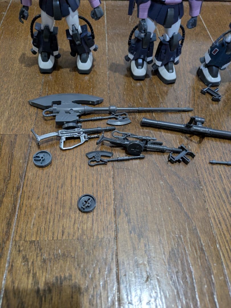 プラモデル ガンダム　ガンプラ　オリジン　HG 高機動型ザク　ジャンク 他　武器