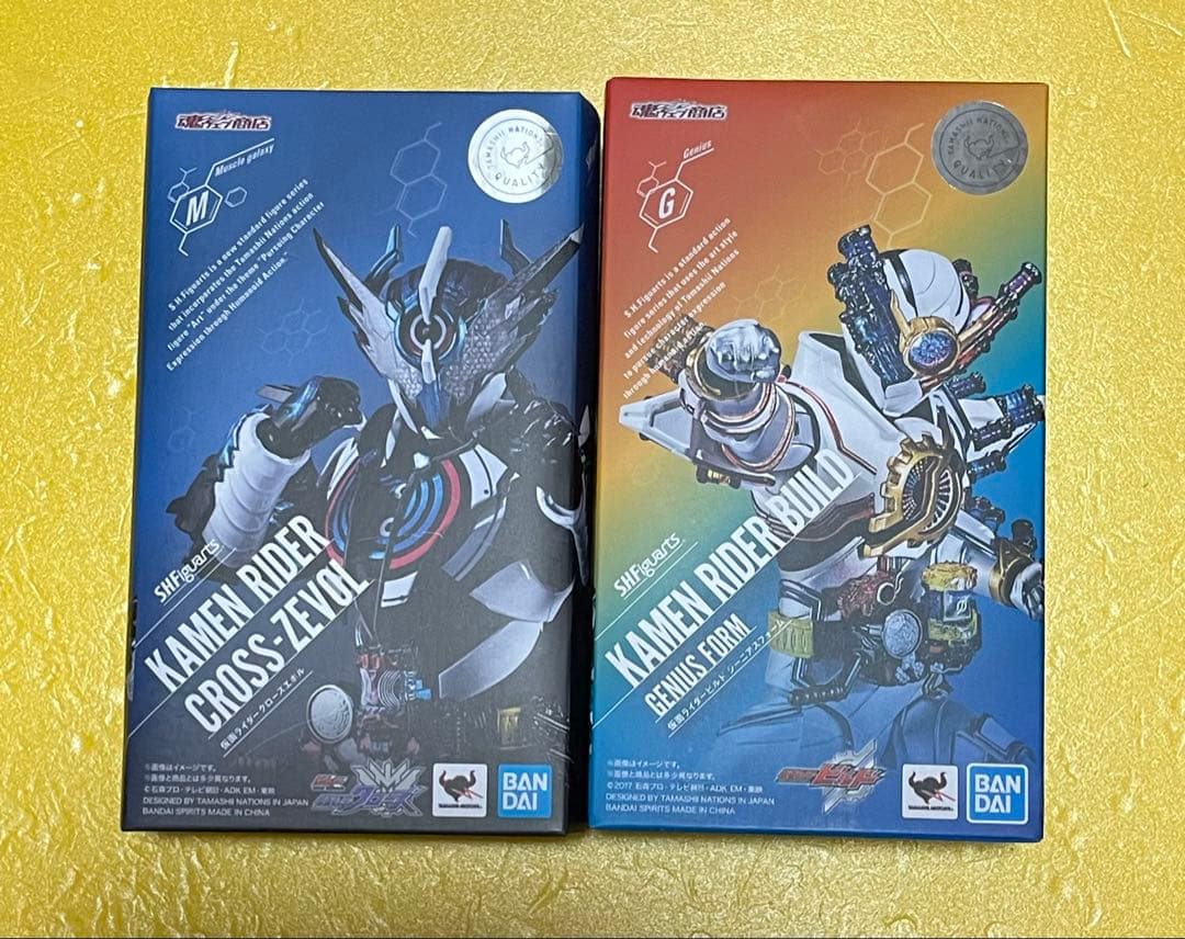 s.h.figuarts ジーニアスフォーム＆クローズエボル セット