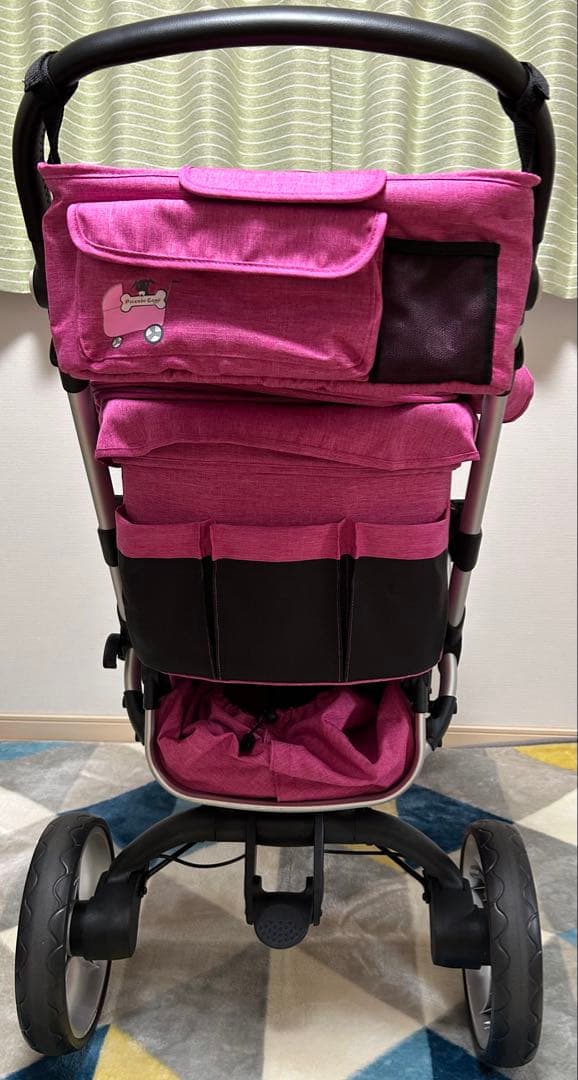 ピッコロカーネ　ベント　ピンク　ペットカート