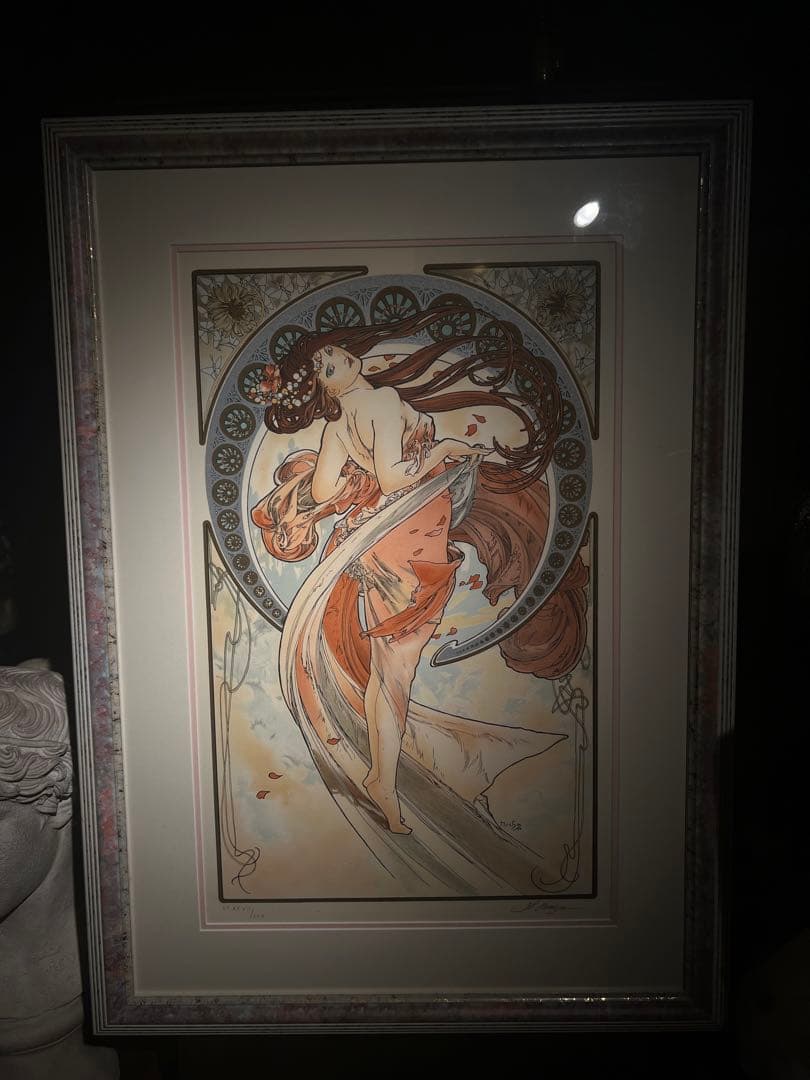 Alphonse Mucha 《dance》　希少　美品