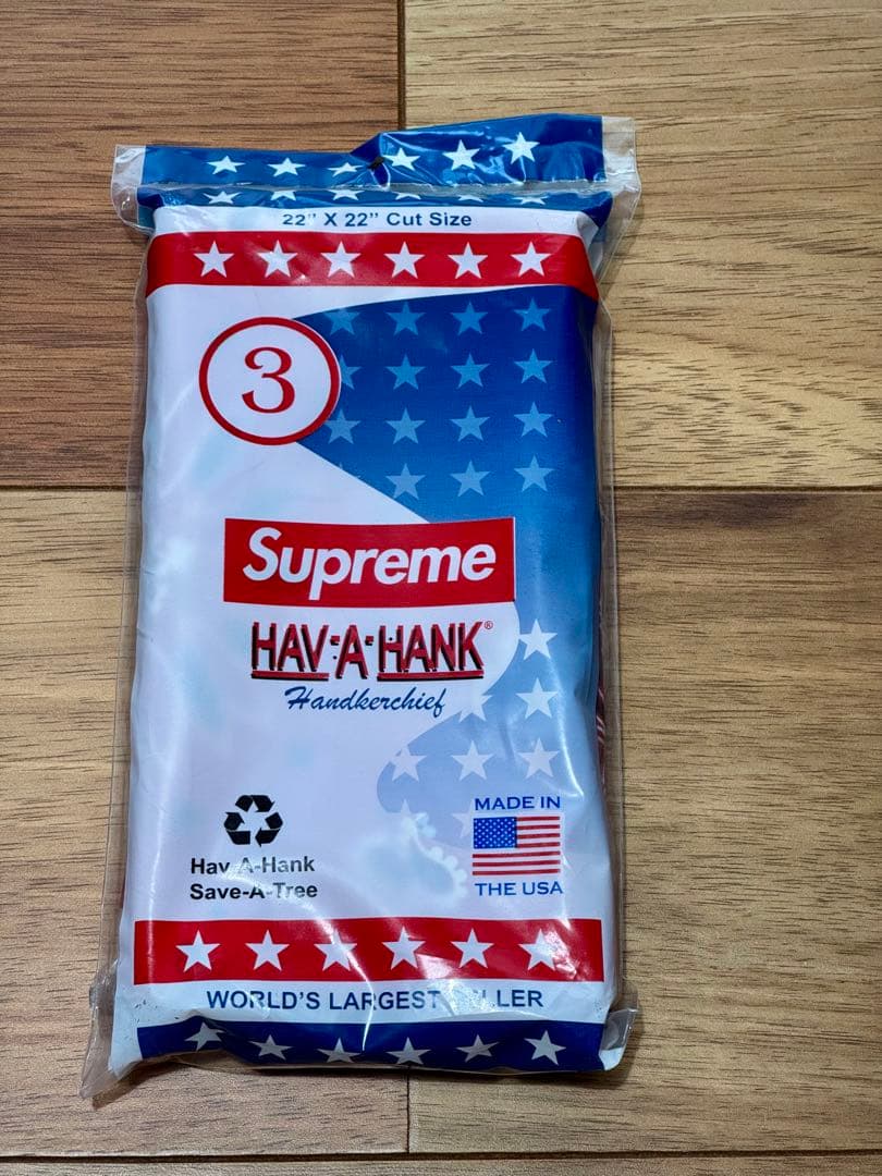 【新品・未使用】Supreme Hav-A-Hank バンダナ シュプリーム