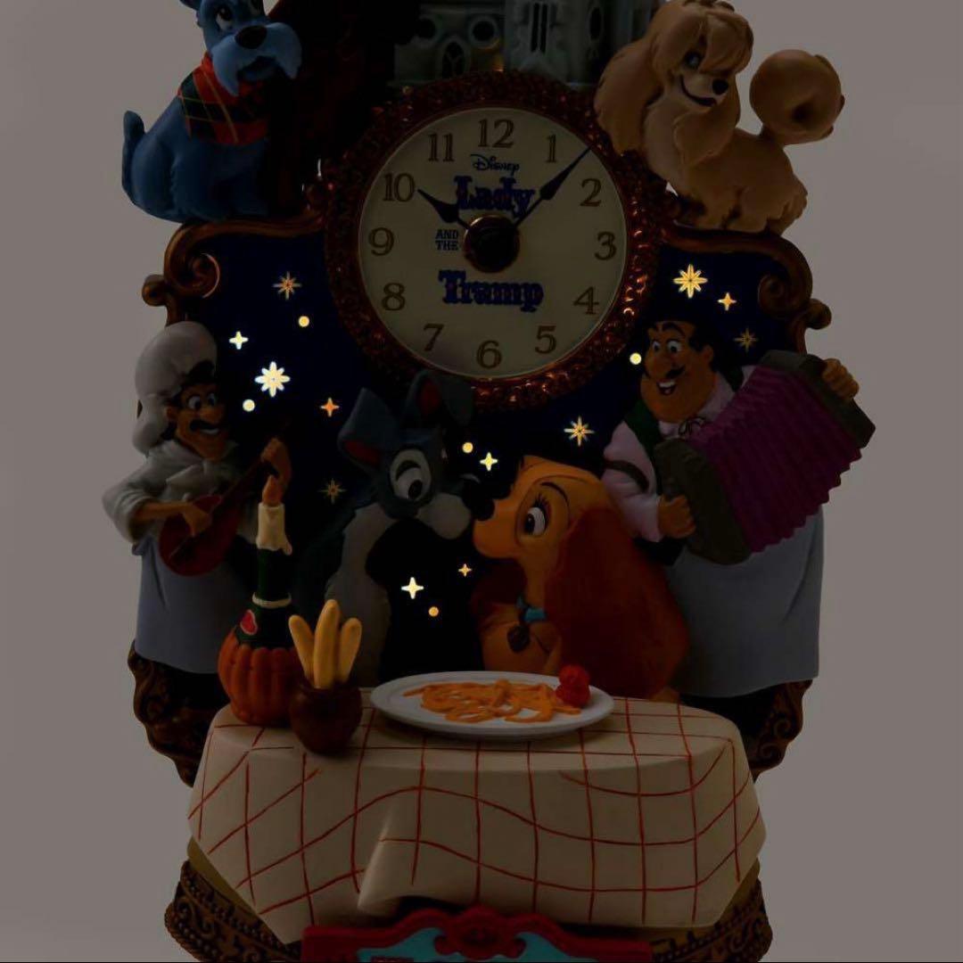 ☆新品未開封品☆ 廃盤品 わんわん物語 壁時計 ライトアップ 70周年 時計