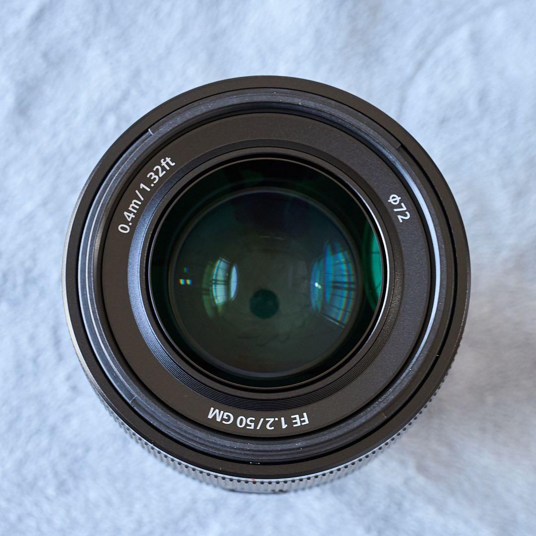 美品 SONY FE 50mm F1.2 GM ZXⅡ付