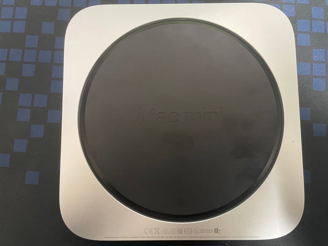 【工場出荷状態】MacMini 2020 M1 8GB/256GB A2348