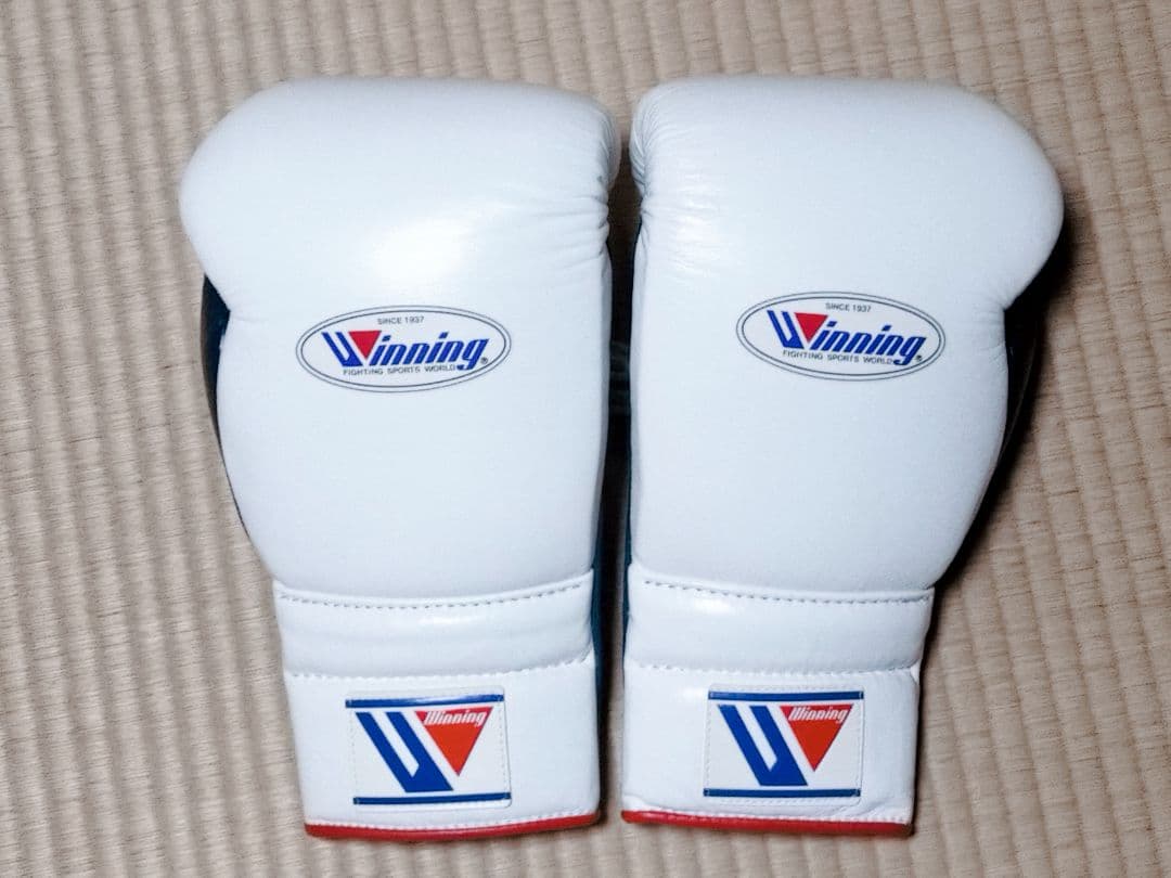 Winning グローブ 16oz ホワイト カラーオーダー　CO-MS-600