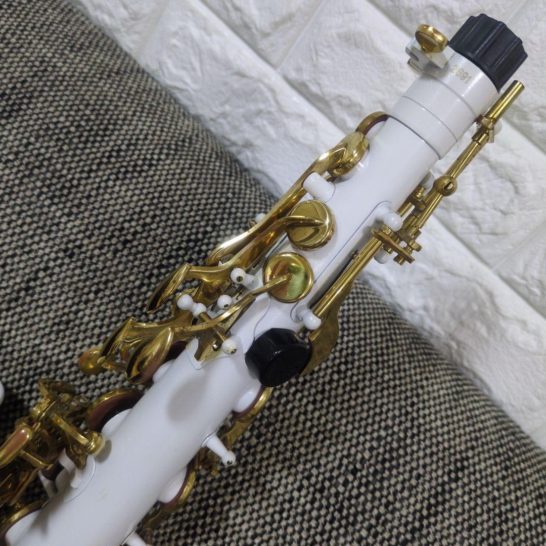 希少色 Soleil ソレイユ SAL-1 アルトサックス ホワイト ゴールド