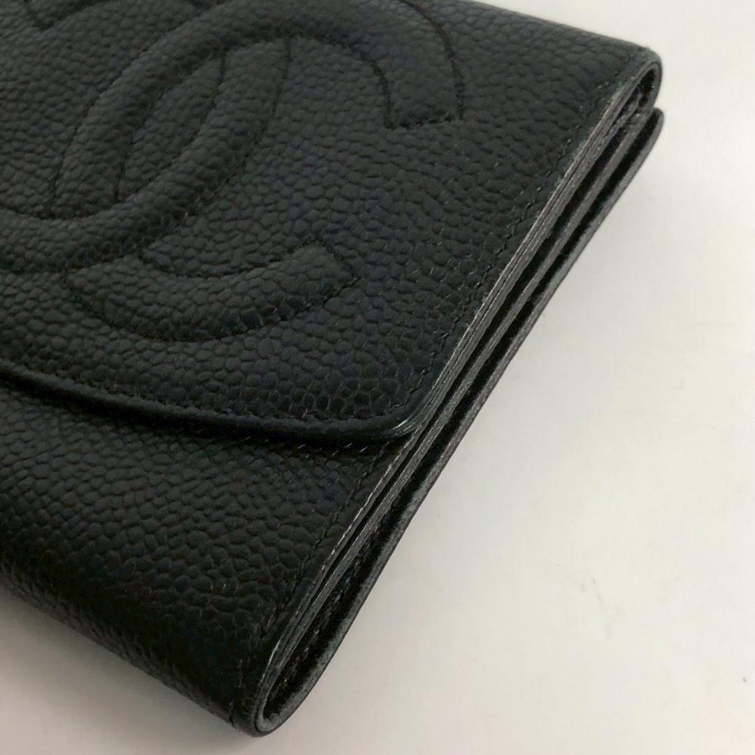 CHANEL シャネル ココマーク 財布 ブラック レディース ブランド