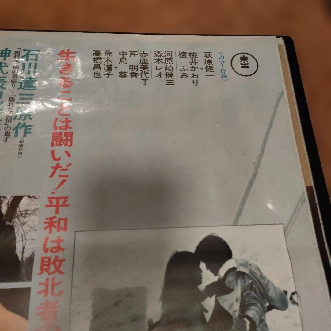 青春の蹉跌　B2サイズポスター 1974年