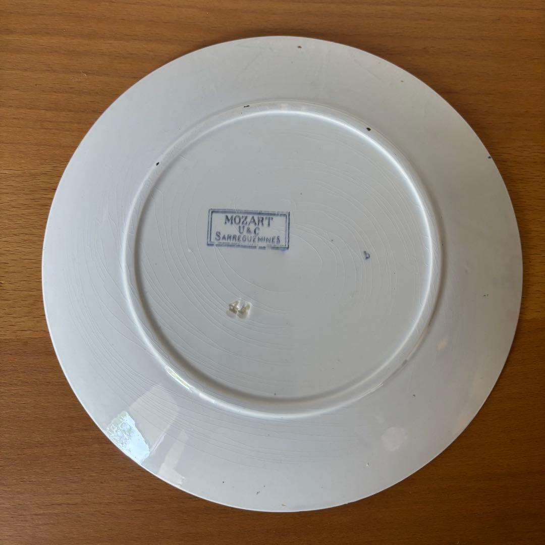 ①サルグミンヌ Mozartモーツァルト ディナープレート フランスアンティーク
