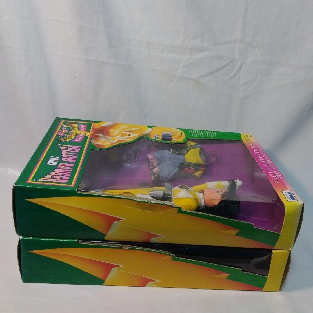 1994パワーレンジャー イエローレンジャ―& ピンクレンジャー2体セット