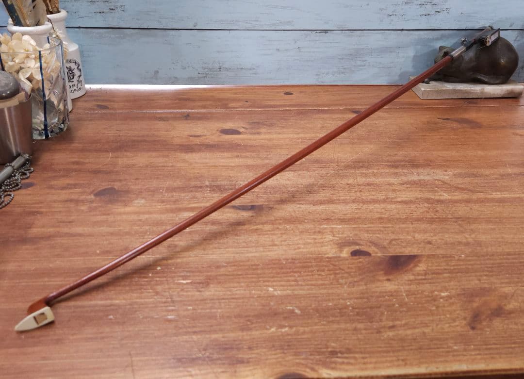 バイオリン 弓 T.SUGITO 杉藤 全長74㎝ 音楽/弦楽器