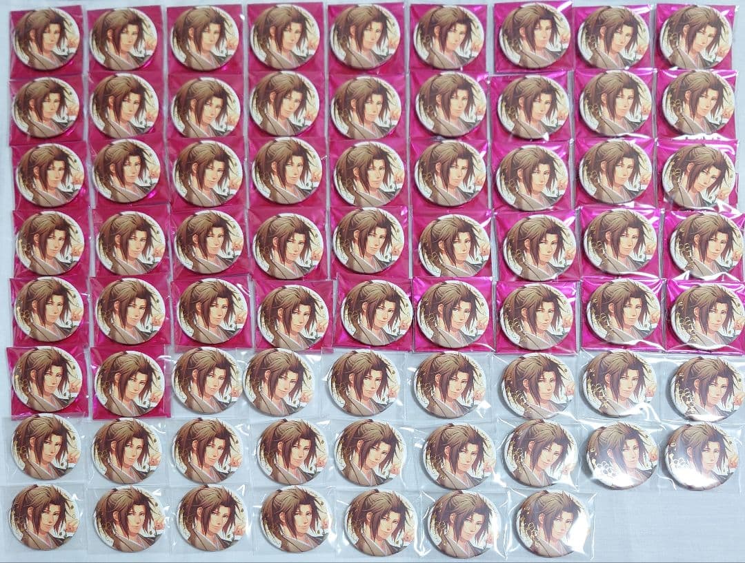 薄桜鬼 薄桜商店 缶バッジ 相馬主計 70個セット