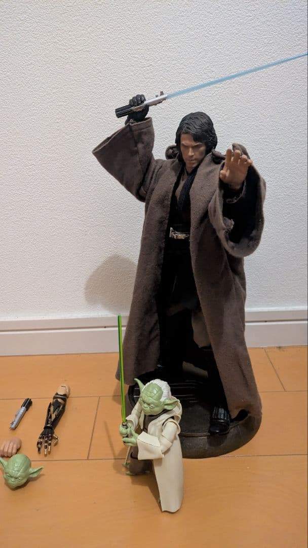 1/6スケール アナキンスカイウォーカー ヨーダ フィギュアセット