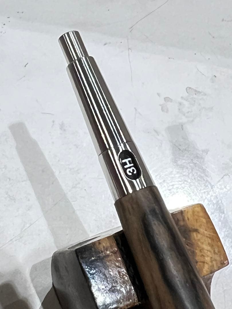 タラ 　pg5+木軸セット　黒柿透明スタビ