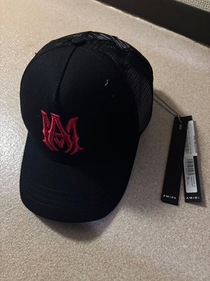 【値下げ可能!】新品未使用 AMIRI メッシュ キャップ 確実正規品