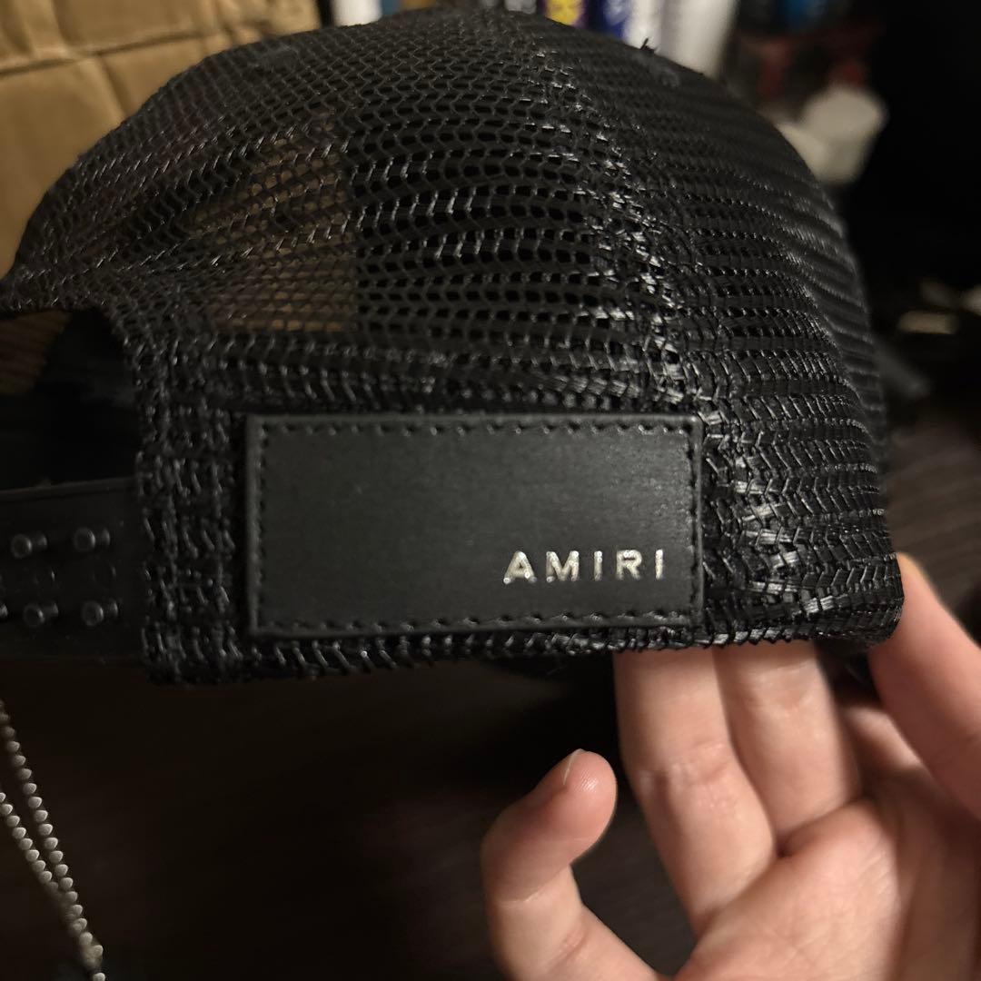 【値下げ可能!】新品未使用 AMIRI メッシュ キャップ 確実正規品