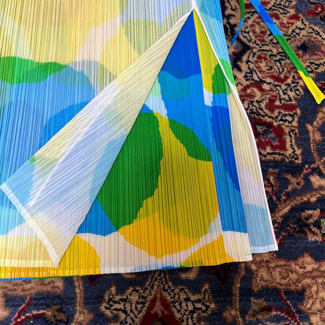 PLEATS PLEASE ISSEY MIYAKE 水玉二重重ねスカート