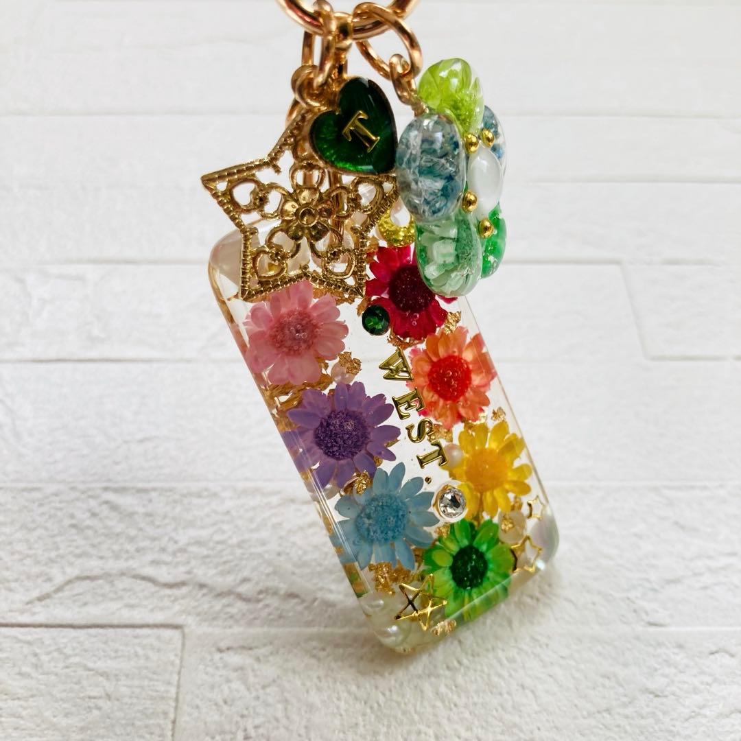 蜜柑ページMan、SixTONES名入れチャームレジンキーホルダー