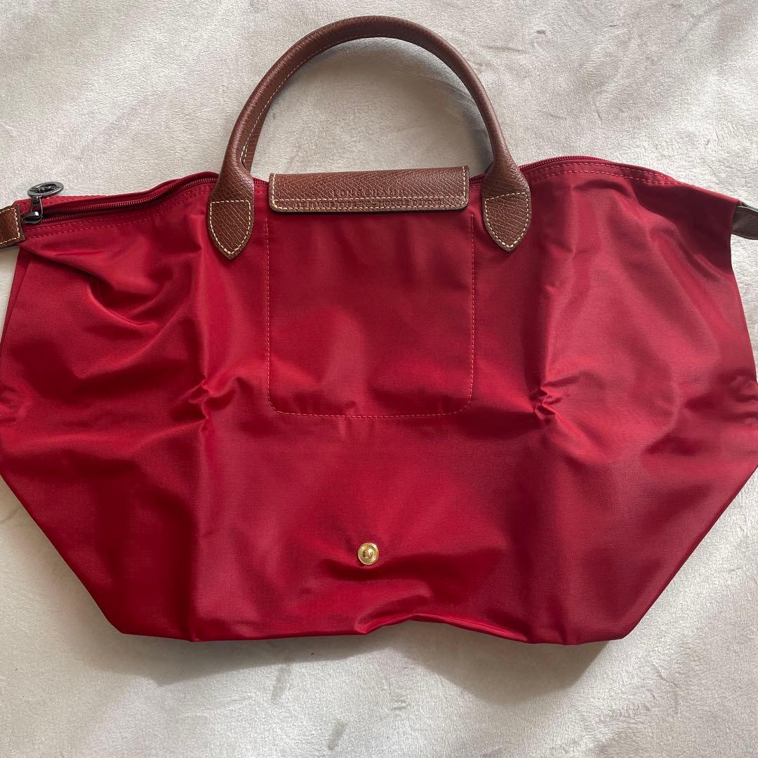 LONGCHAMP エッフェル塔 ル・プリアージュ　赤