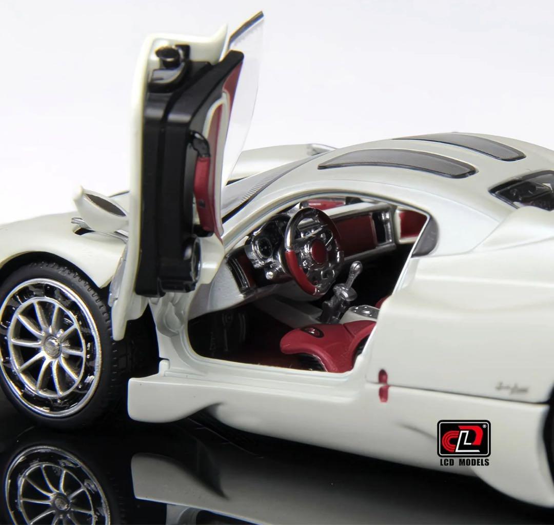 新発売 全開閉 LCD モデル 1/43 パガーニ Utopia ミニカー