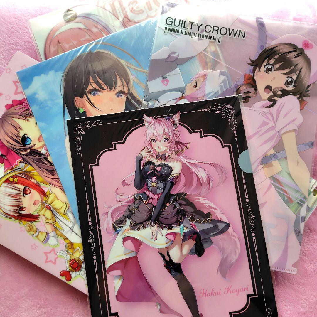 【2556】300枚程度　美少女系 アニメ クリアファイル 大量 まとめ売り