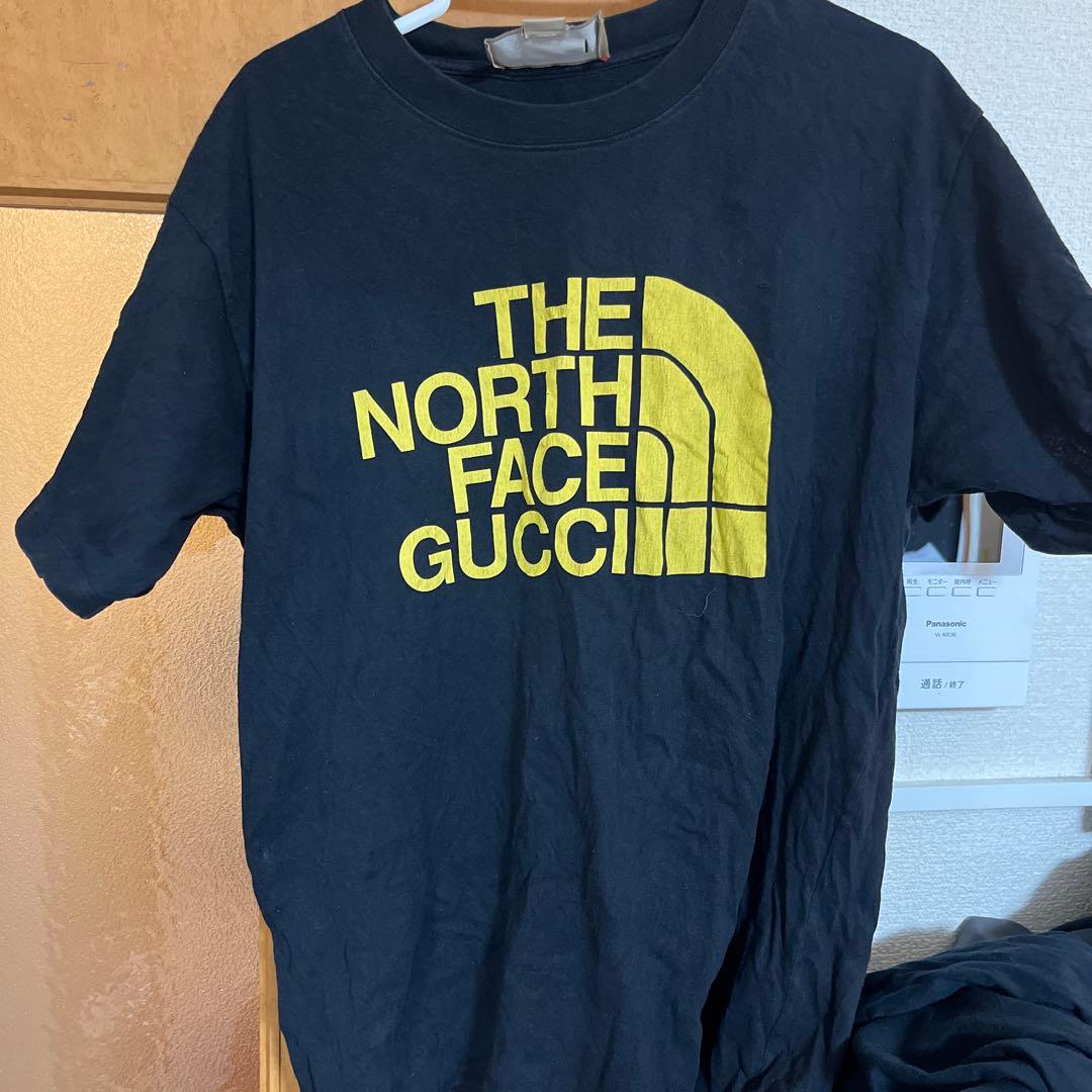 GUCCI×THE NORTH FACE Tシャツ XS ブラック