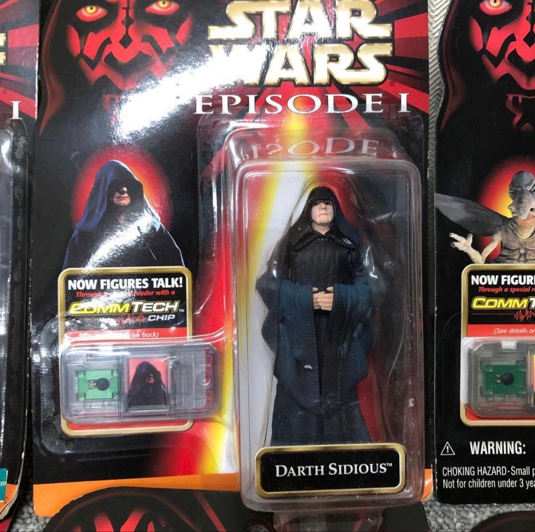 スター・ウォーズ エピソード1 フィギュアセット18個、ファルコン