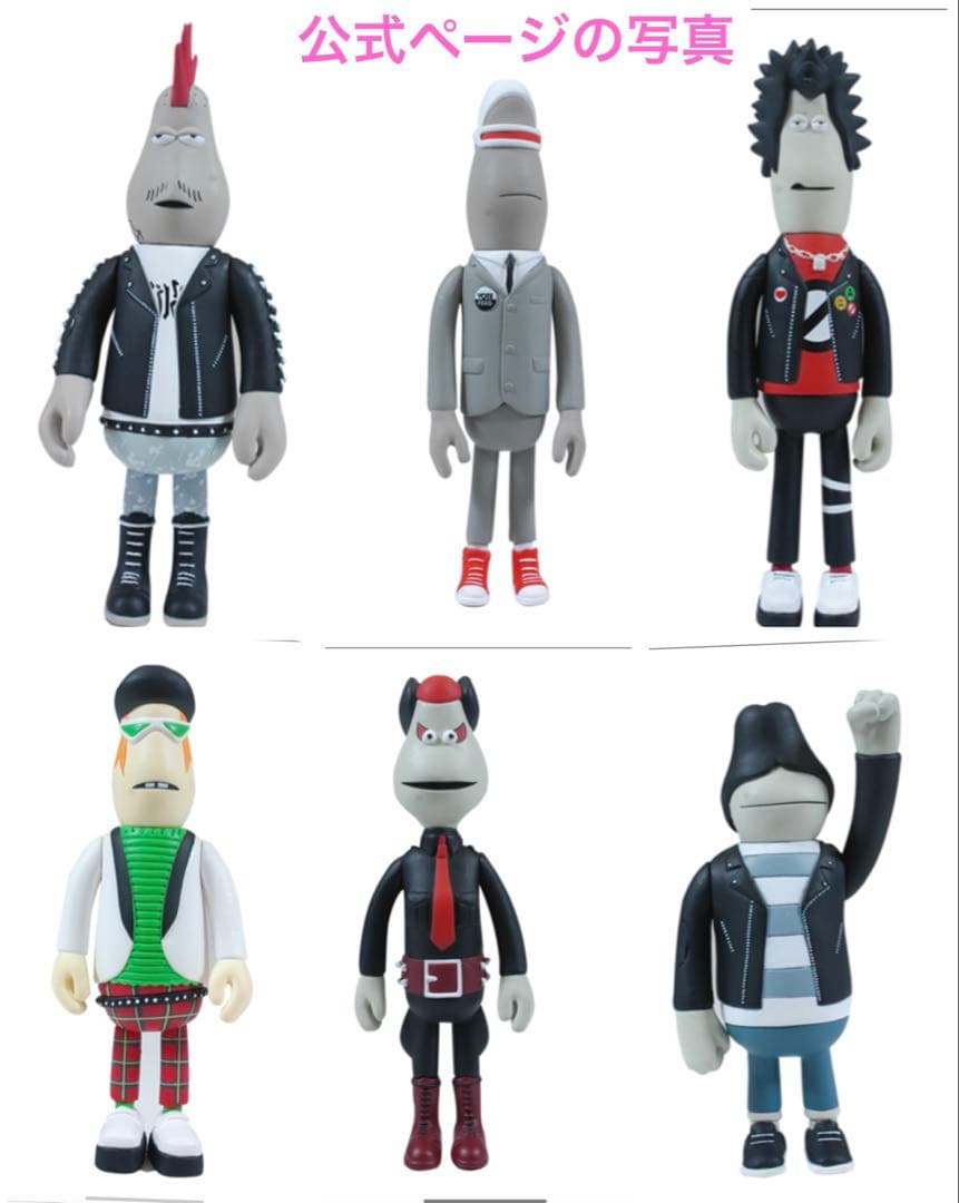 IN-CROWD Punk Is Not Dead AMOS TOY 6体