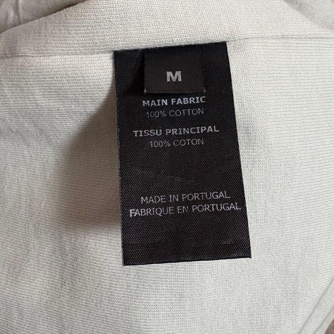 VETEMENTS インサイドアウトTシャツ　Mサイズ　オフホワイト　タグあり