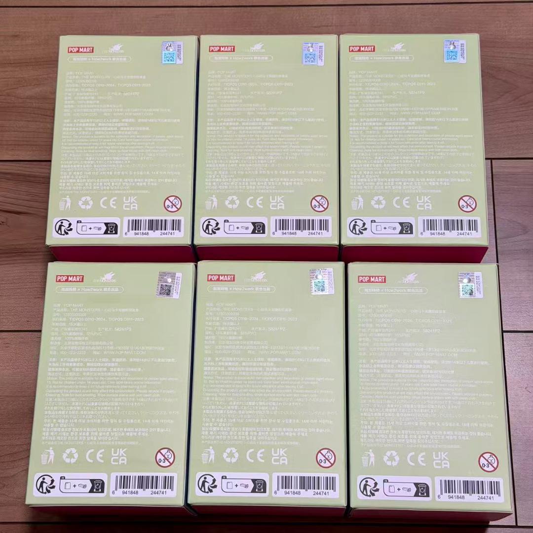 LABUBU 新品 Exciting Macaron 6点セット 新パッケージ