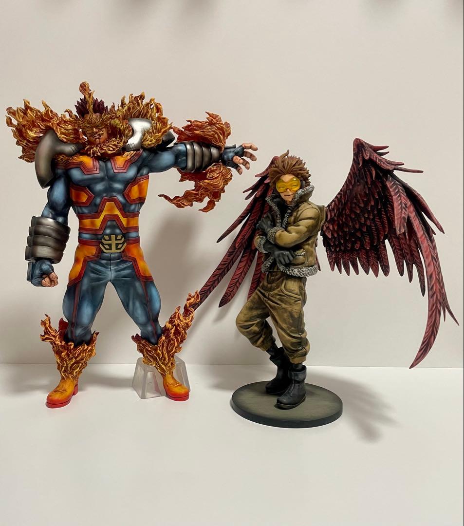 一番くじ　ヒロアカ　エンデヴァー　ホークス　リペイント