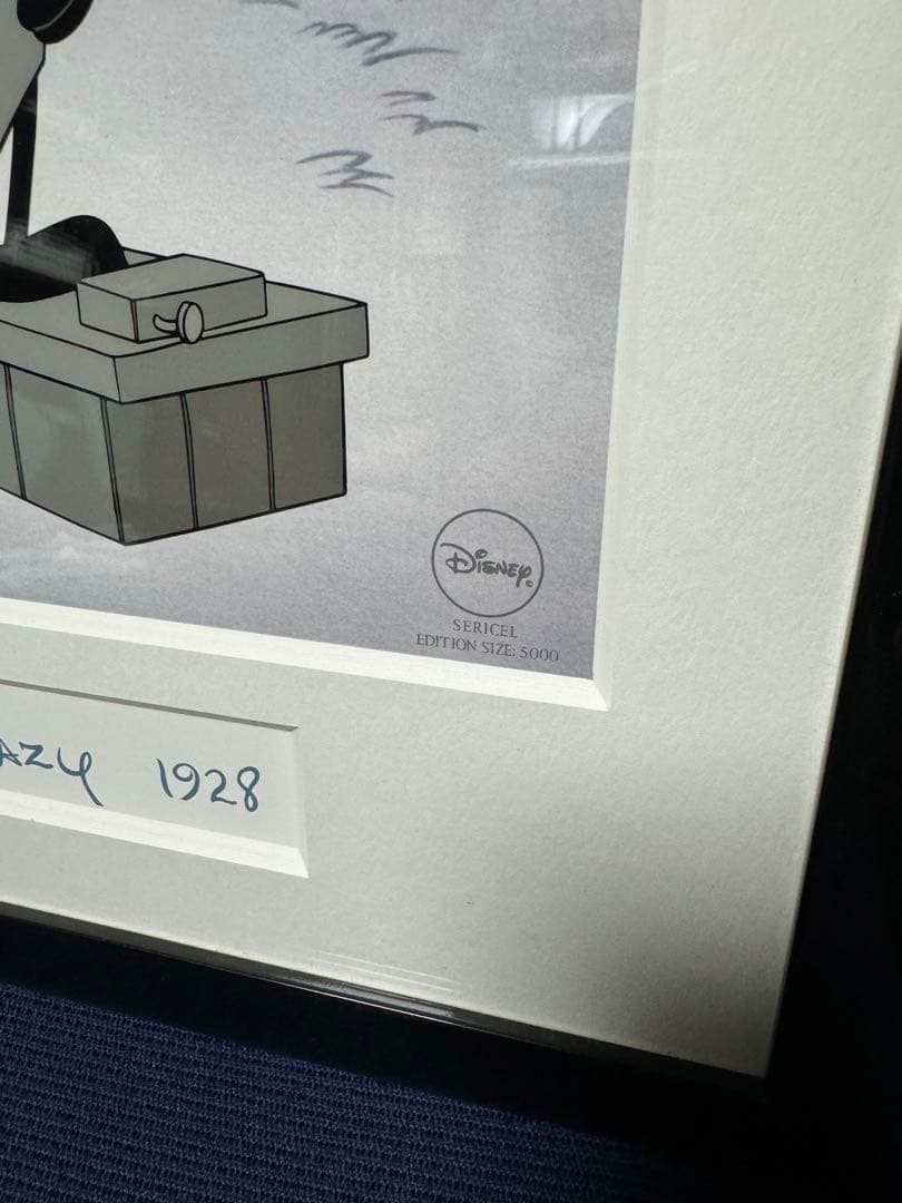 ディズニー セル画 Plane Crazy 1928