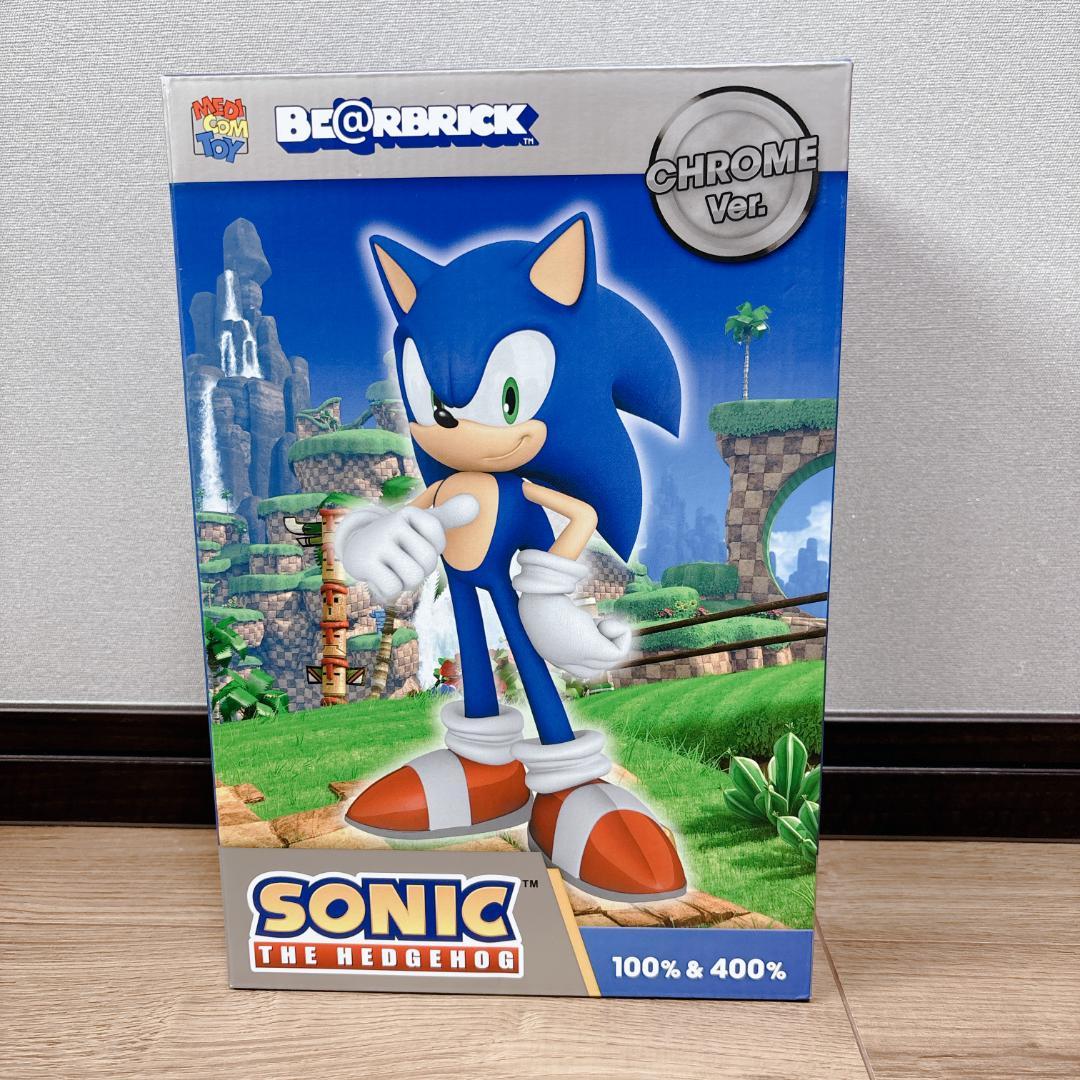 【新品未開封】BE@RBRICK ソニック クローム Ver. ベアブリック