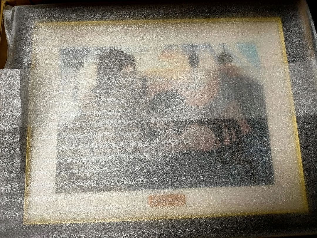 魔道祖師 4周年記念展 会場限定受注販売メモリアルアート 横型（青）