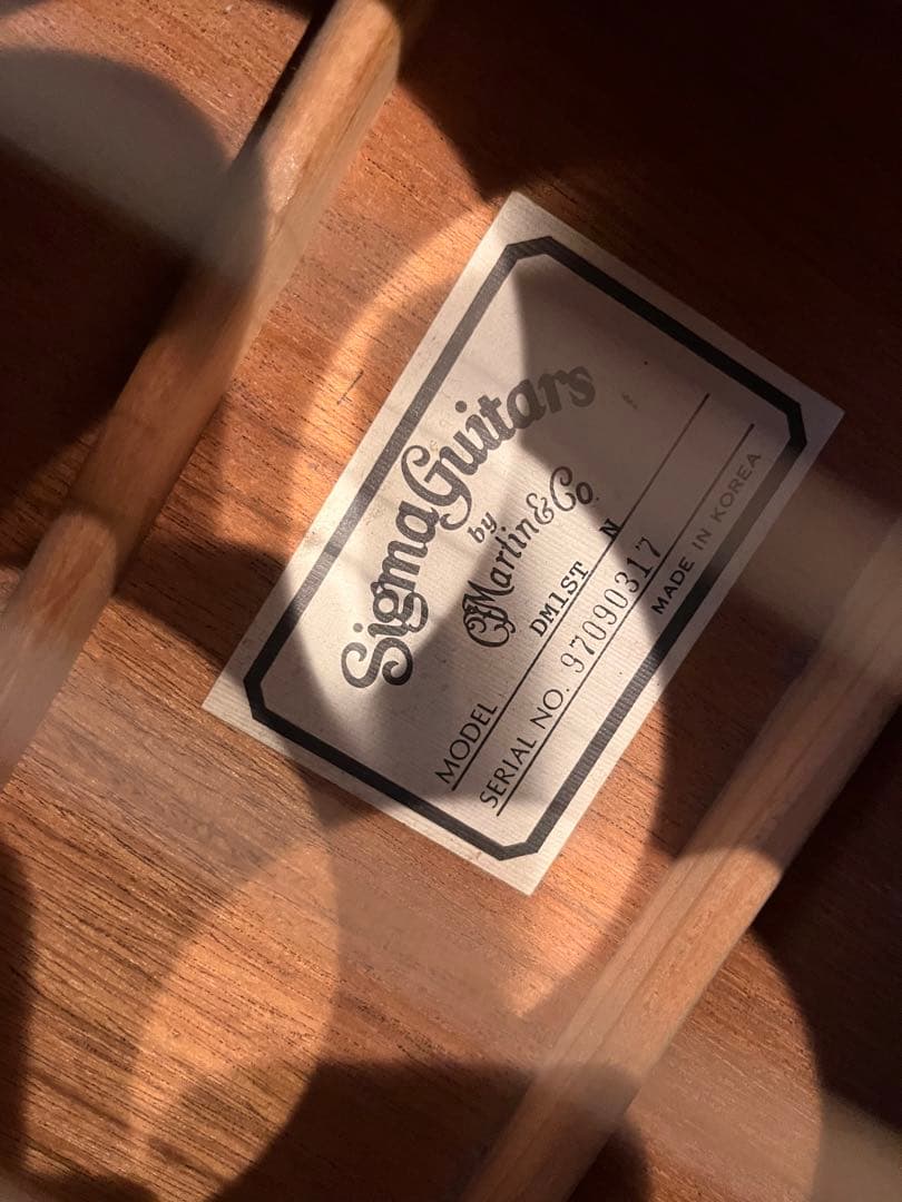 シグマギターアコギ