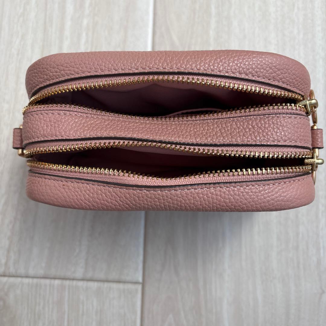 美品 トリーバーチ ペリーボンベ ショルダーバッグ ピンク