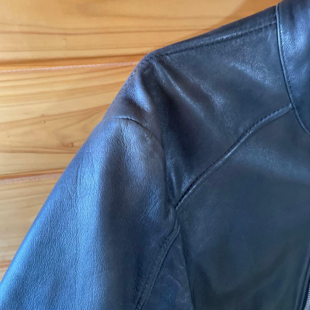ディーゼル　ライダース　羊革　L