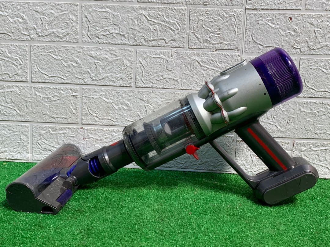 Dyson ダイソンスティッククリーナー本体 グレーとパープル SV21