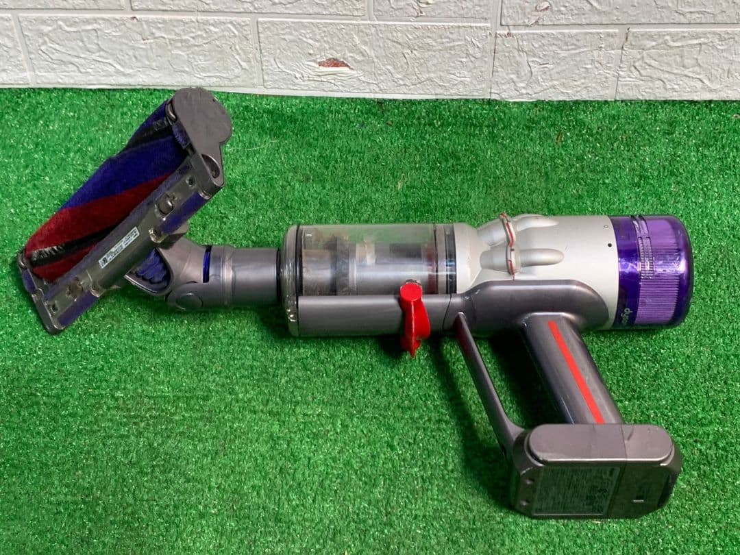 Dyson ダイソンスティッククリーナー本体 グレーとパープル SV21