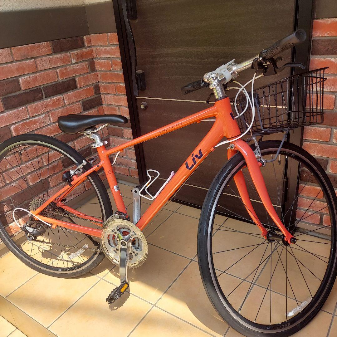 GIANT Liv　サーモンピンク色　クロスバイク 　700×30c