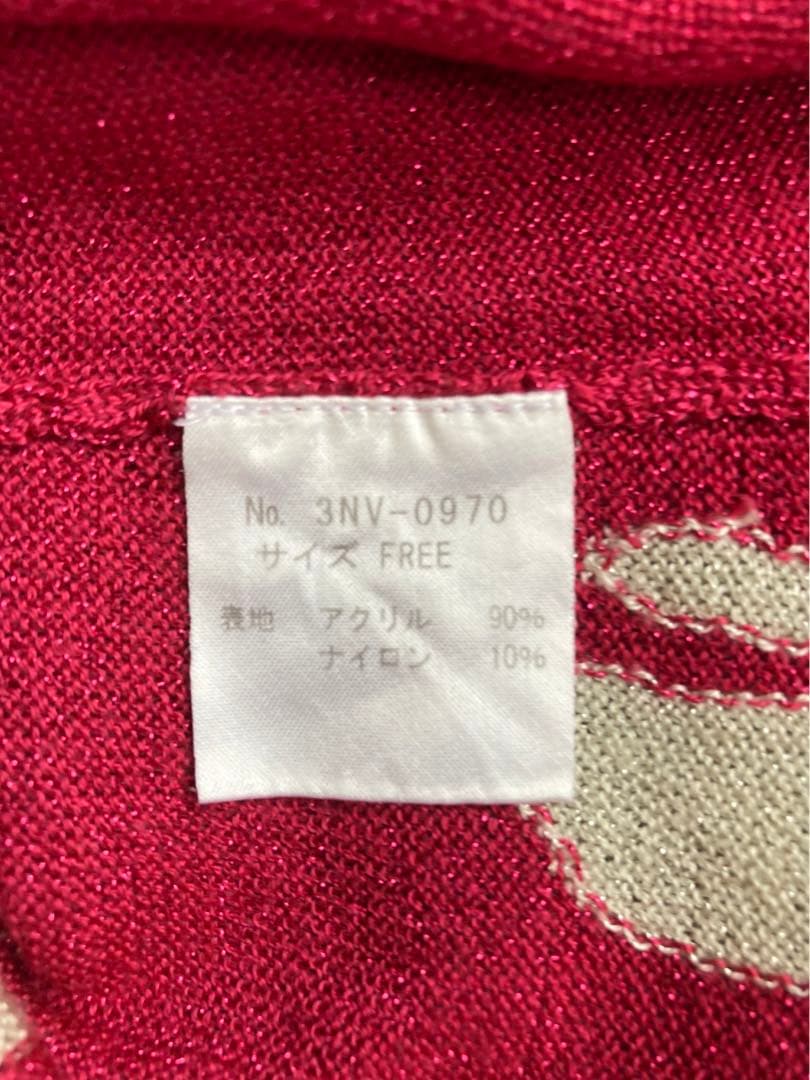 ヒステリックス ヒステリックグラマー　ラメニット タンクトップ ピンク90S