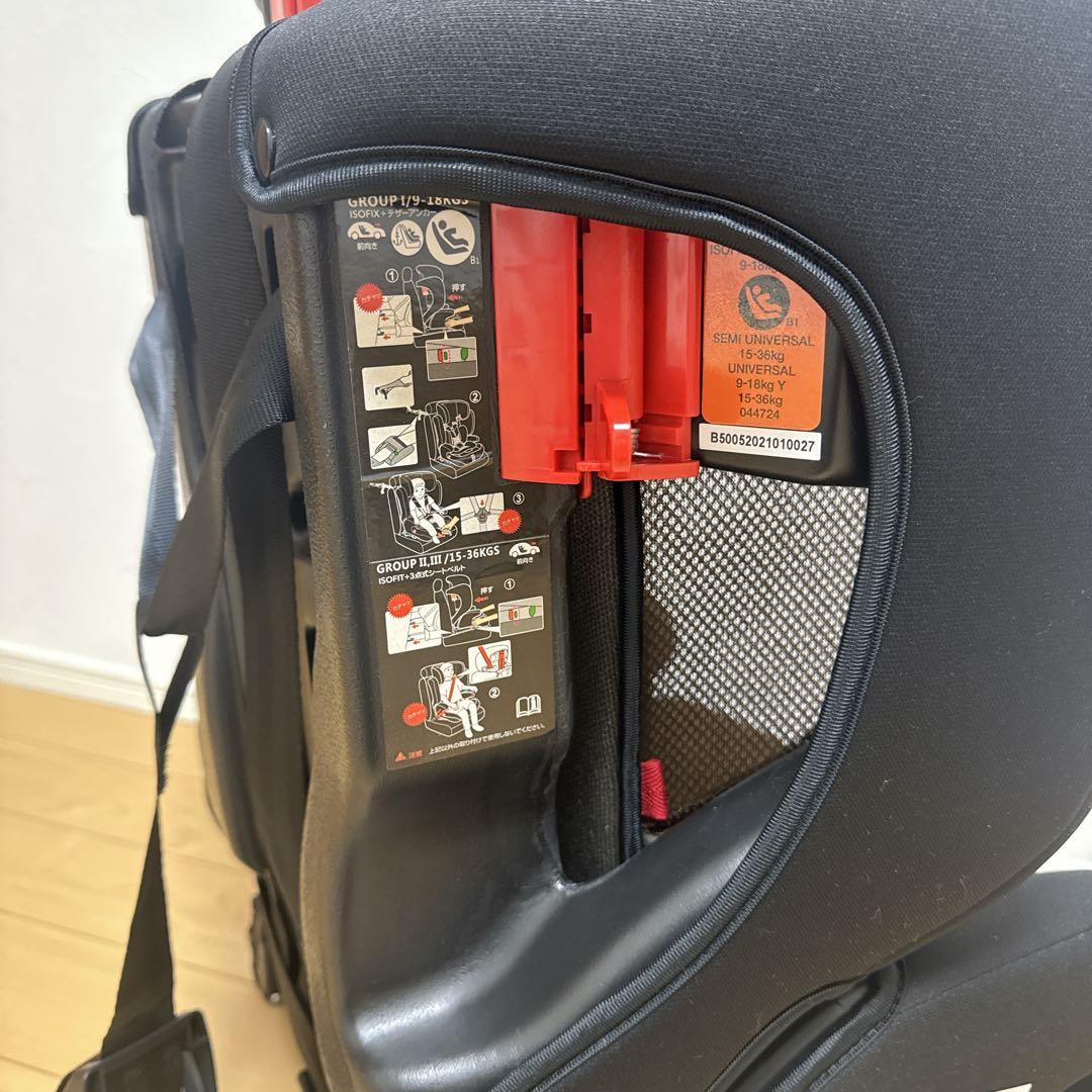 【美品】SmartAngel ハーネスジュニア FIX-BR ISOFIX