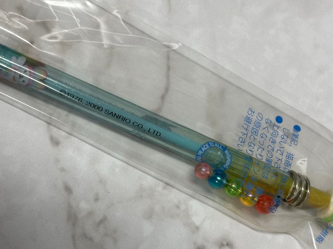 2000年 ハローキティ フェアリー レインボー ボールペン&シャープペンセット