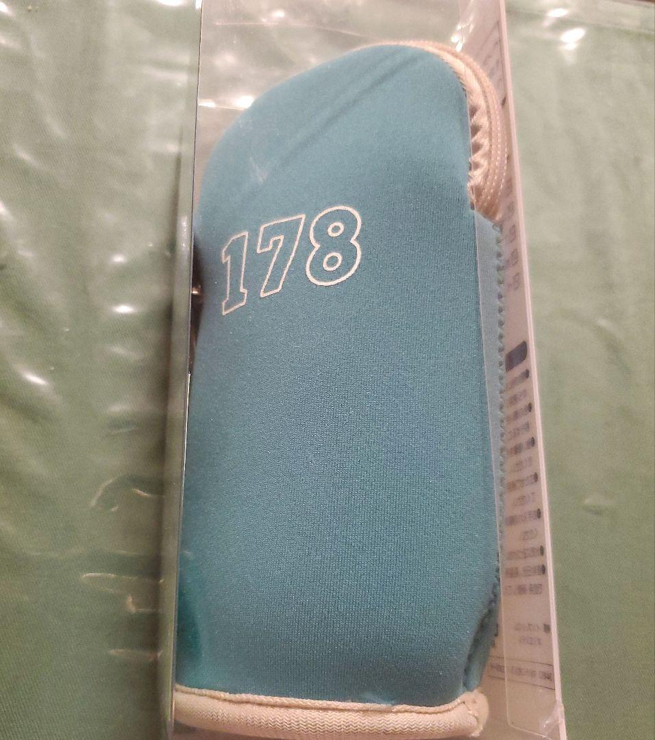 178 INABA ペンケース 青　水色　B'z　稲葉浩志