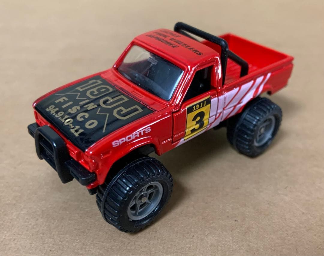 赤箱　トミカ61　JJクラブ特注　トヨタ ハイラックス ビッグフット　日本製