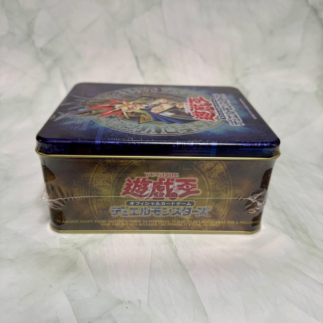 遊戯王 コレクターズティン 2004 缶 シュリンク付き未開封